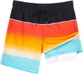 SURF CUZ Mens Swim Trunks 7 in Inseam - Quick Dry 2-in-1 Comfort inner