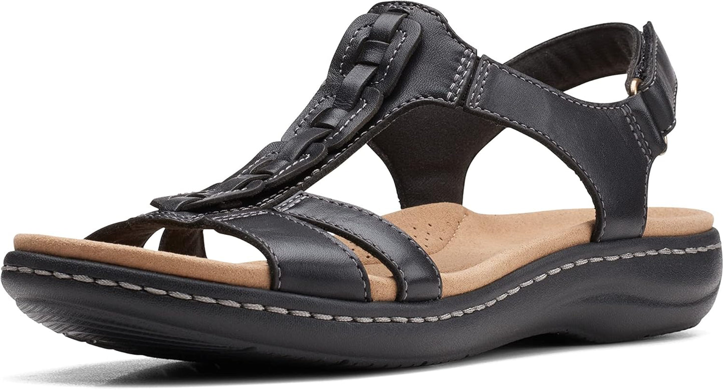 Clarks womens Laurieann Kay Sandal for Ultimate Summer Comfort