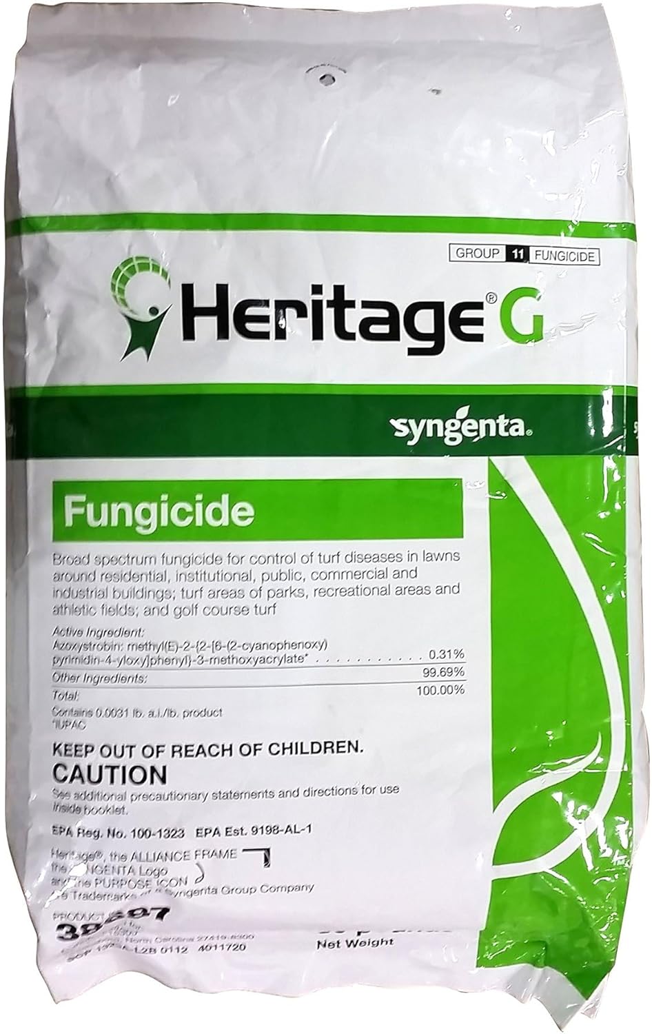 Heritage G Fungicide for Lawns and Golf Courses - 30 lb Bag