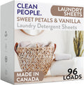 Laundry Detergent Sheets - Ultra Concentrated Sweet Petals & Vanilla