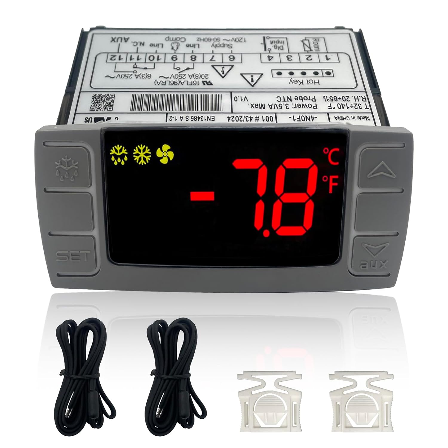 XR03CX-4N0F1 Temperature Controller for Refrigerators and Freezers