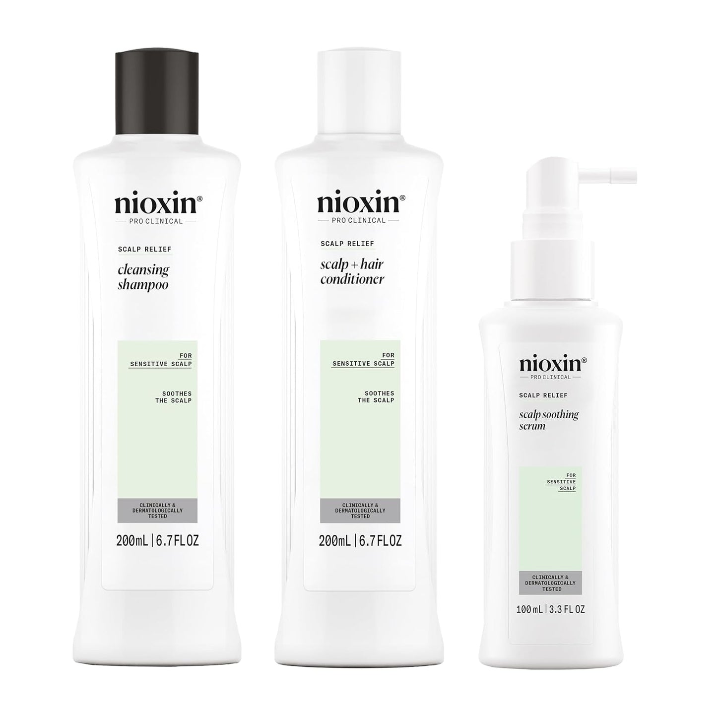 Nioxin Scalp Relief System Kit for Sensitive Itchy Scalp Care
