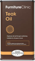 Teak Oil 5L Natural Matte Finish - Restore & Protect Wood