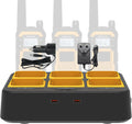 Retevis RB48 RB48Plus Six-Way Walkie Talkie Charger Review