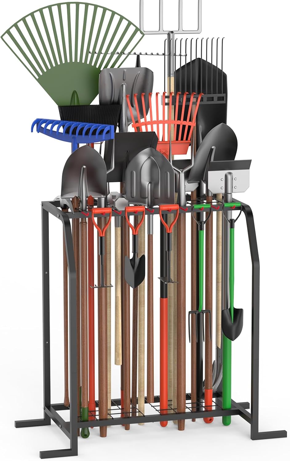 Trieez Extra Large Garden Tool Organizer for Garage Storage