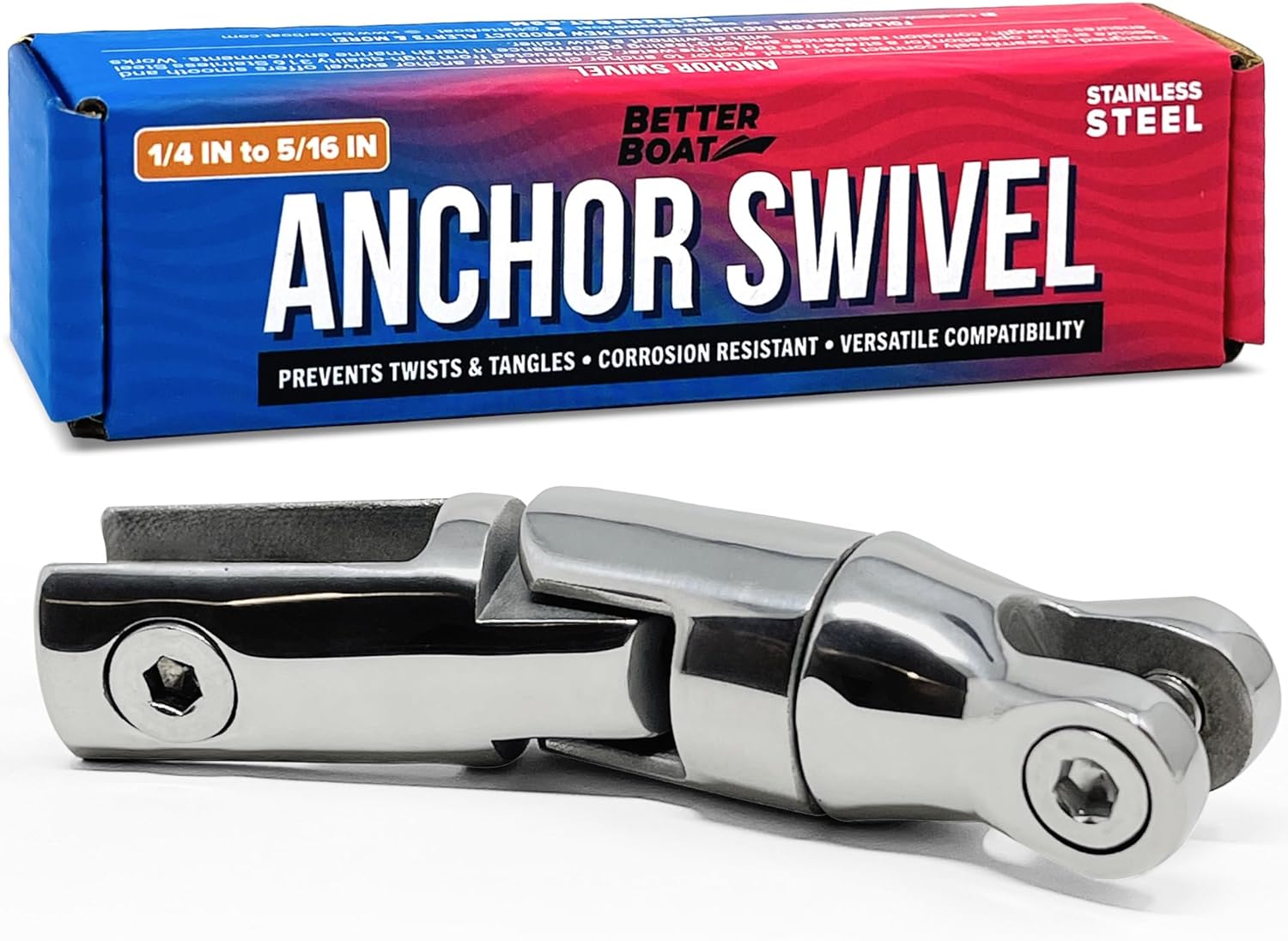Stainless Steel Anchor Swivel for Smooth and Secure Operation