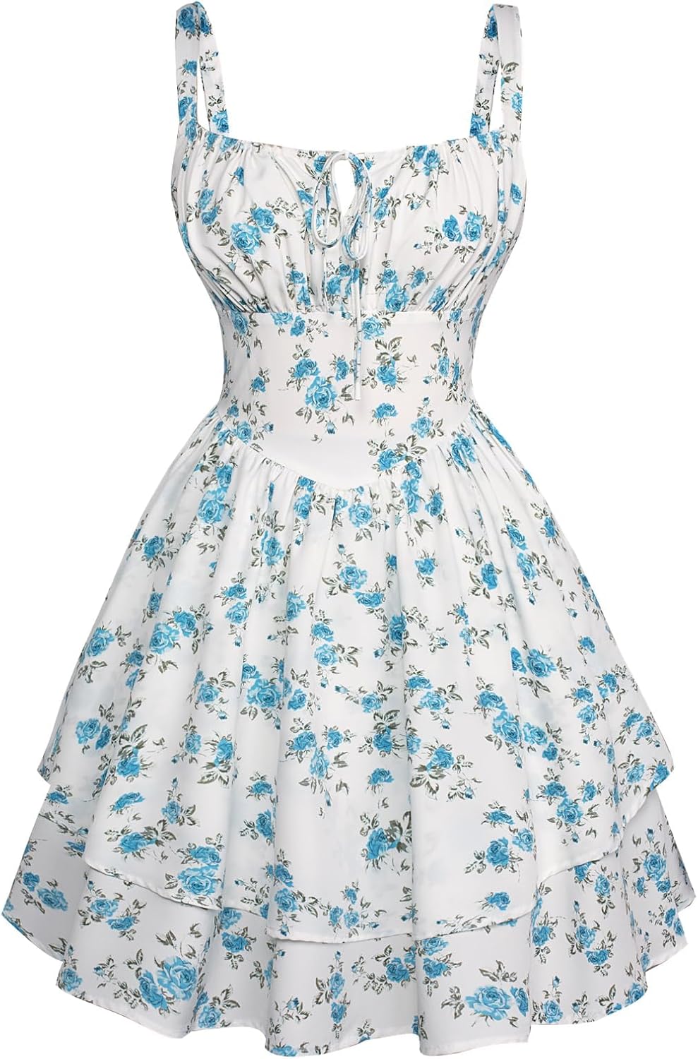 Floral Corset Dress for Women by Scarlet Darkness - Summer Style