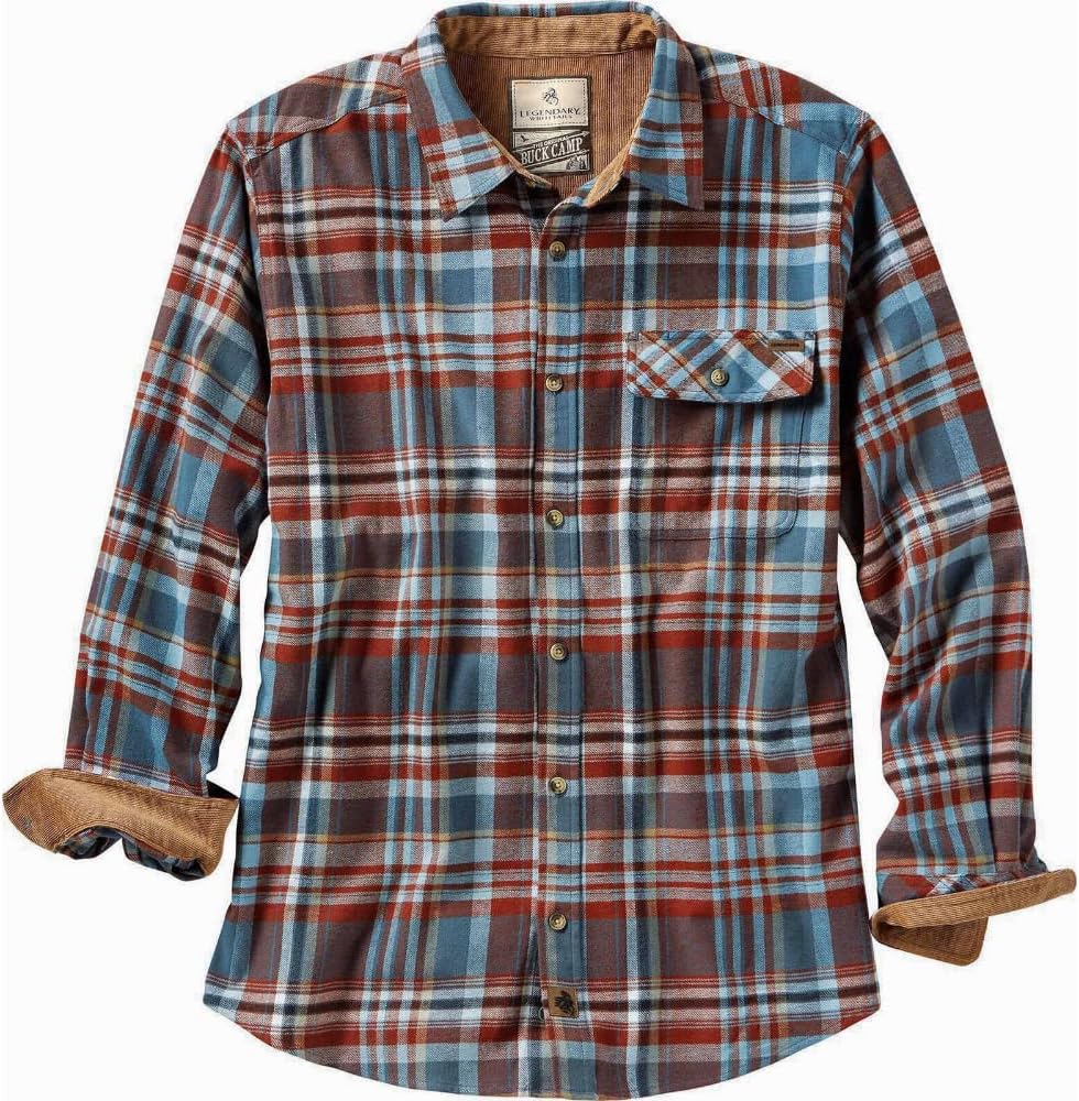 Legendary Whitetails Men's Flannel Shirt for Comfort and Style