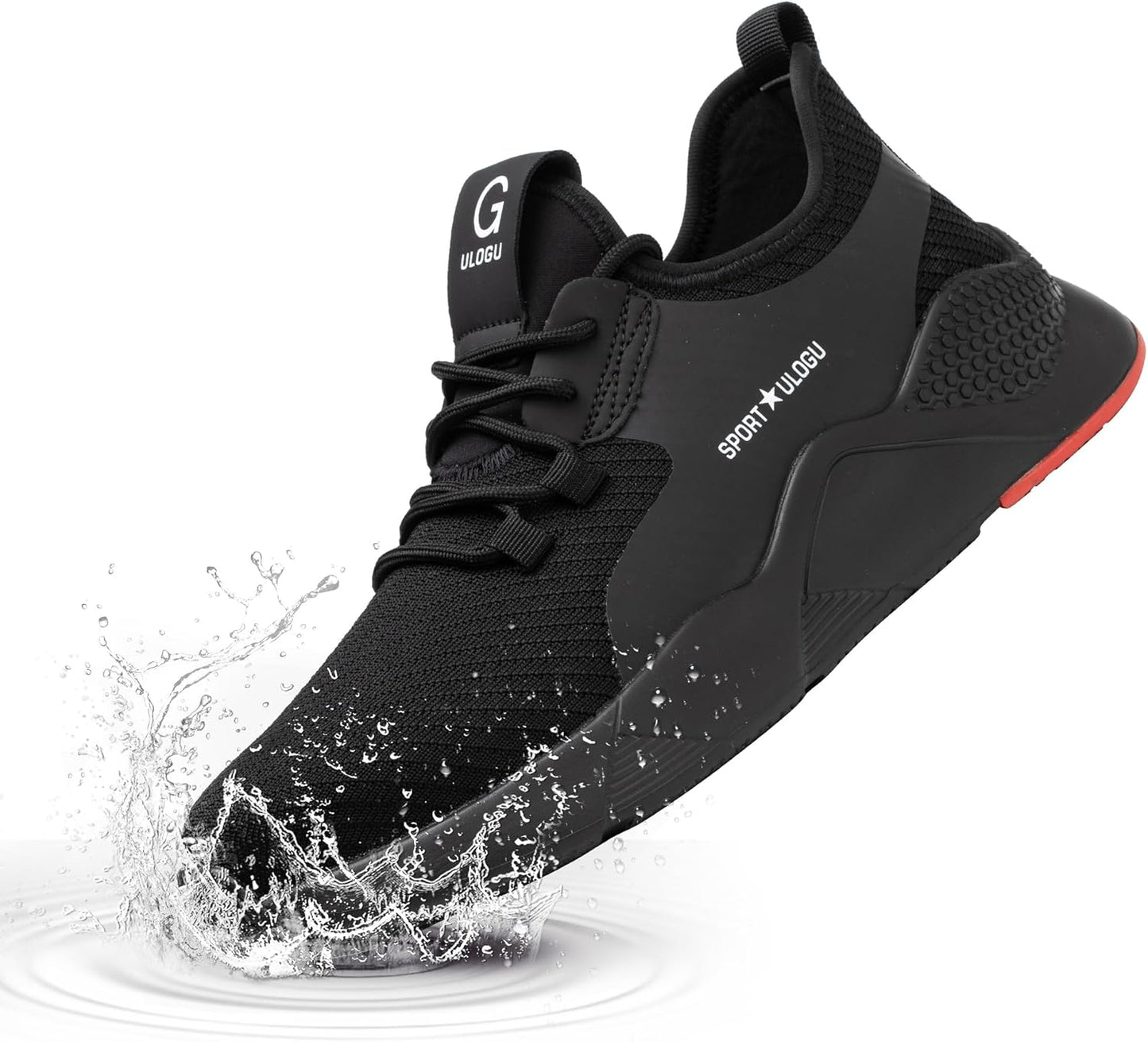 Waterproof Steel Toe Shoes for Men Women Lightweight Safety Sneakers