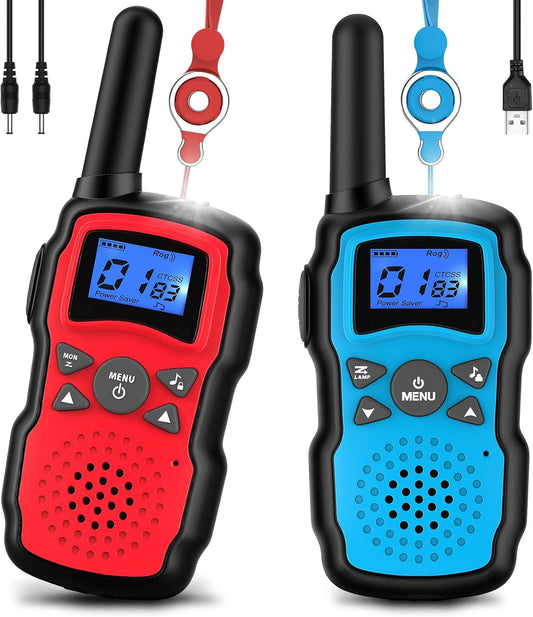 Wishouse Walkie Talkies for Kids Rechargeable with USB Charger