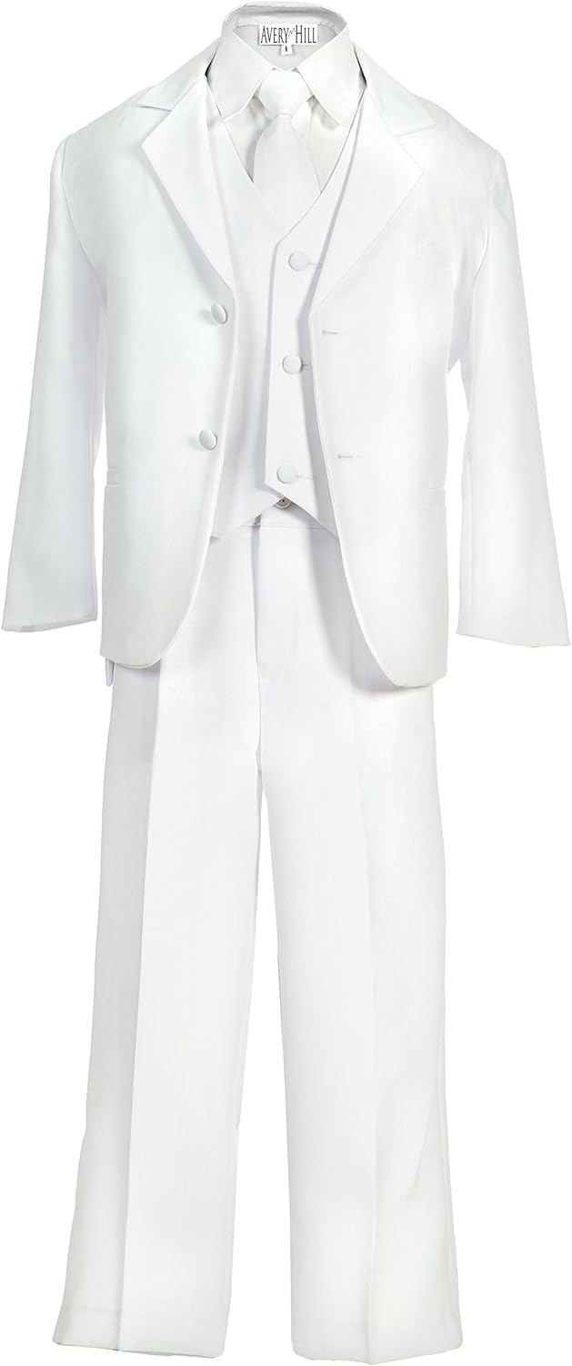 Avery Hill Boys Formal 5 Piece Suit Set for Special Occasions