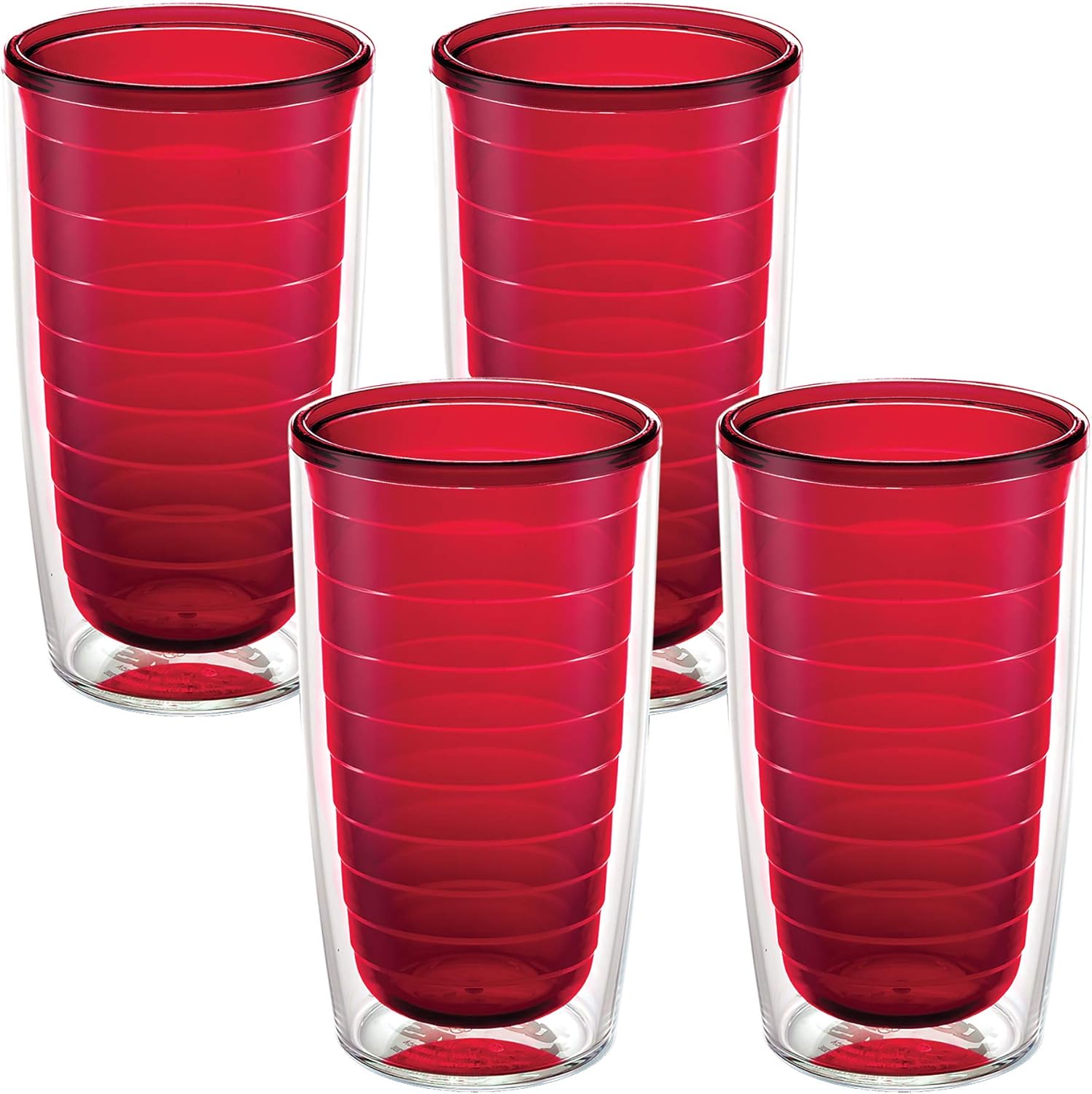 Tervis Clear & Colorful Double Walled Insulated Tumblers 16oz
