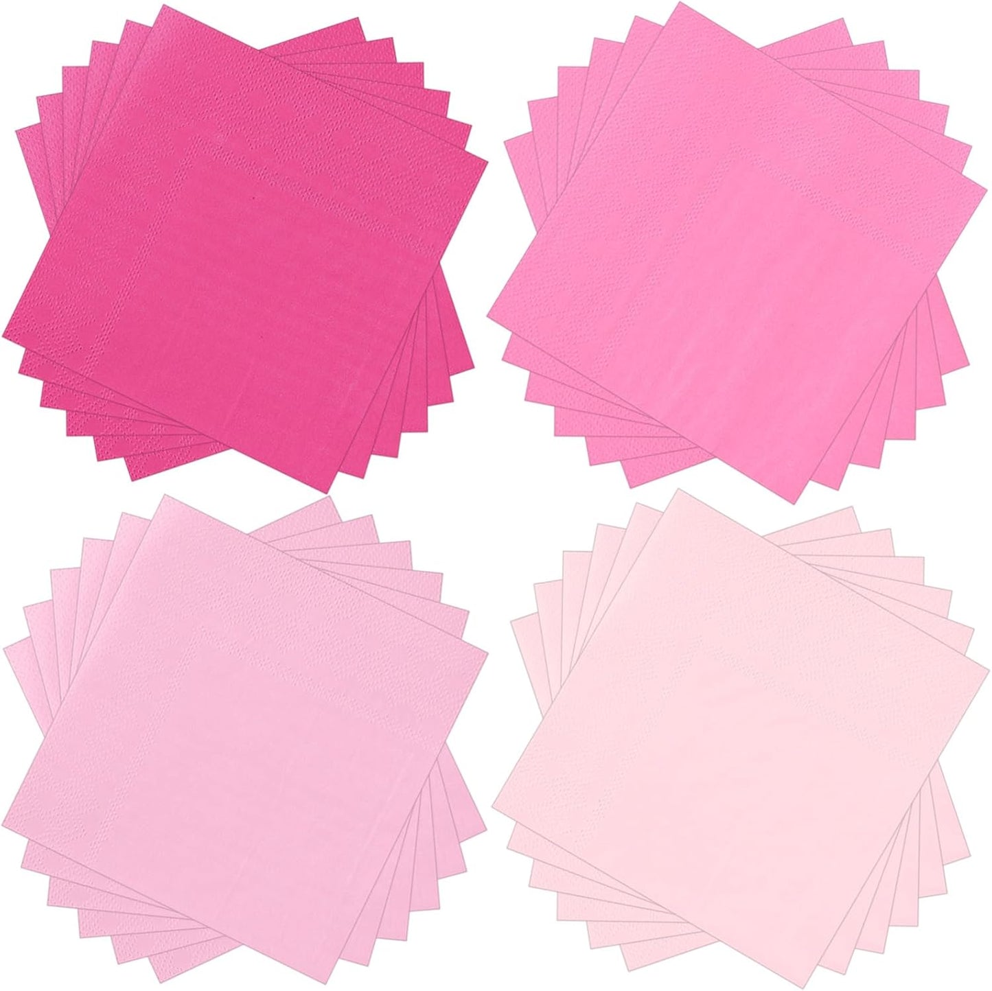 Layhit Pink Cocktail Napkins - Party Perfection