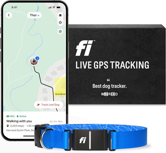 Fi Series 3 Smart Dog Collar - GPS Tracker & Health Monitor