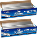 Rhino Aluminum Foil Heavy Duty 18 in x 525 ft - Extra Thick Durable