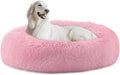 39 in Calming Dog Bed Donut for Medium Large Dogs - Cozy Marshmallow