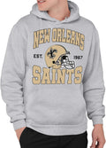 New Orleans Saints Team Helmet Pullover Hoodie - Game Day Go-To