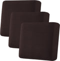 Super Stretch Individual Seat Cushion Covers Set - Thick Jacquard (3