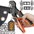 Grommet Tool Kit 3/8ft and 1/4ft Interchangeable Double Head - Labor