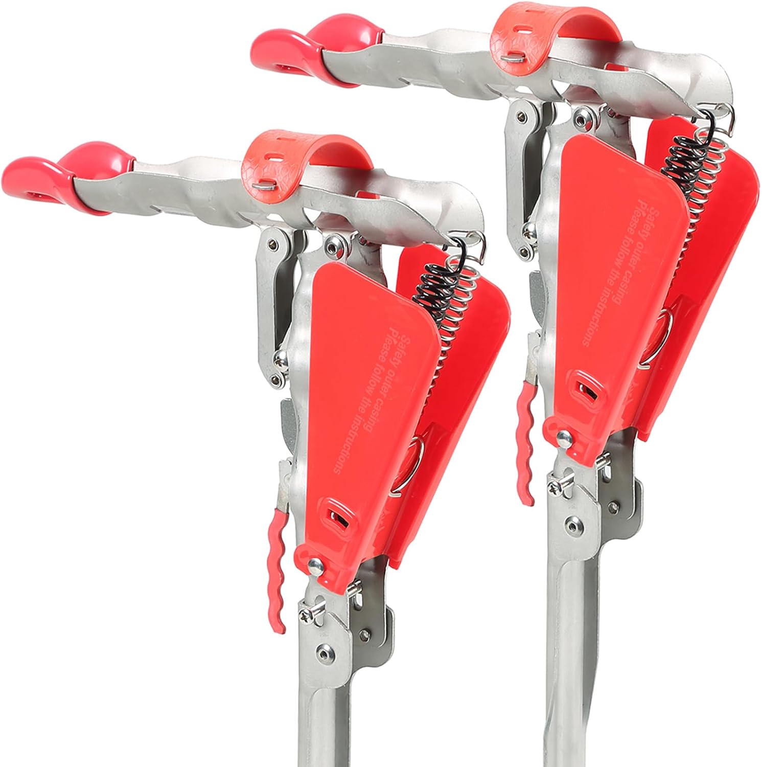 2 Pack Auto Spring Fishing Rod Holders - Easy Setup