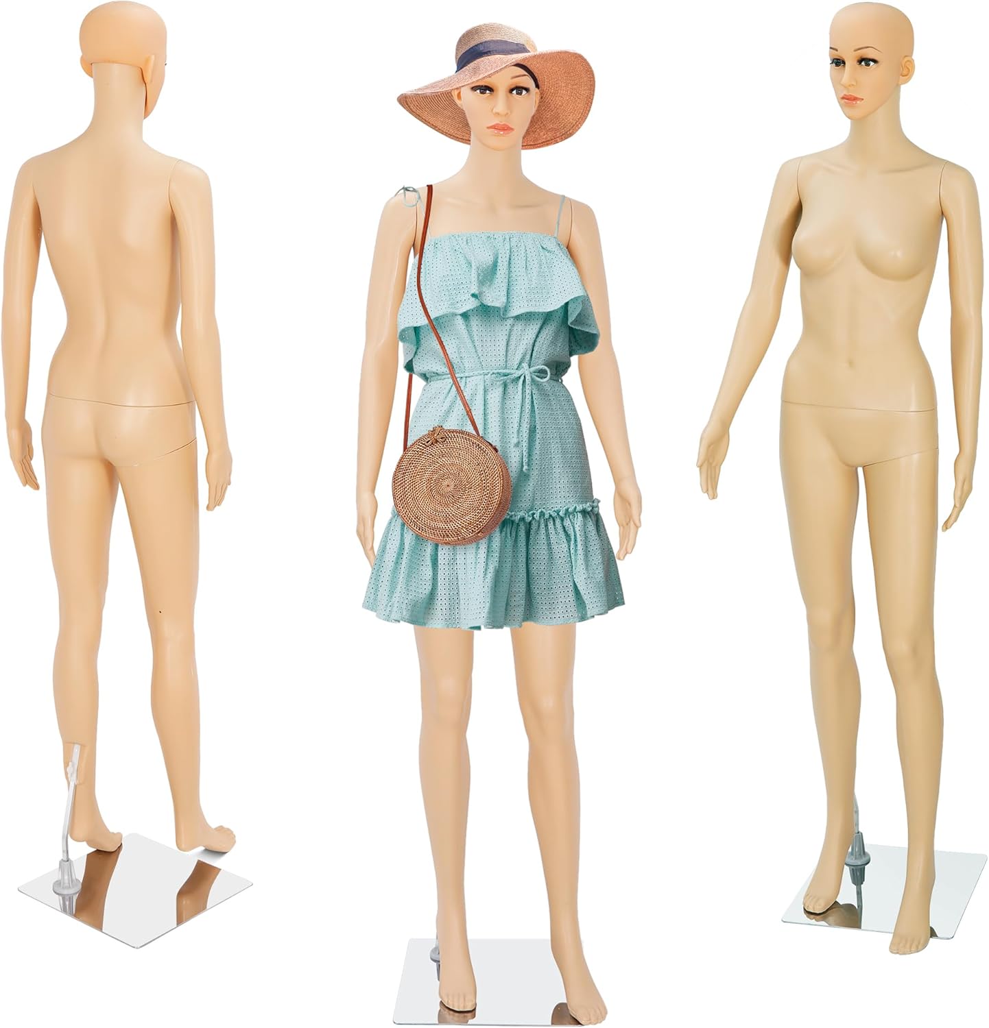 Female Mannequin Full Body Dress Form for Stylish Displays