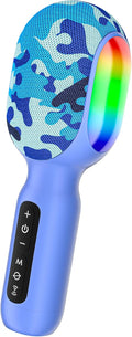 StageSound Karaoke Microphone - Portable Wireless Bluetooth Mic