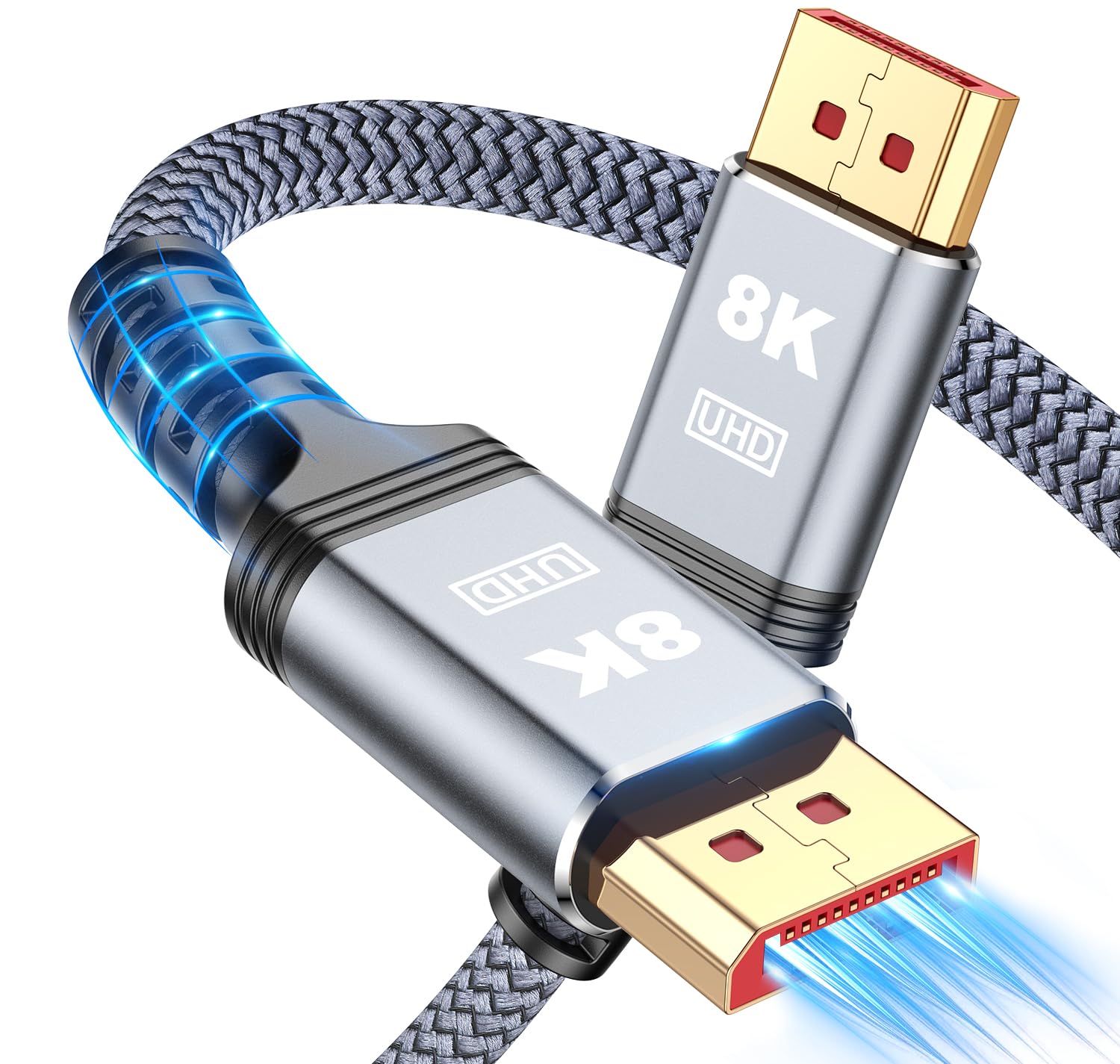 VESA Certified 8K DisplayPort Cable by iYavvort