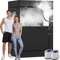 Manastin 2 Person Portable Steam Sauna - Extra Large Home Spa