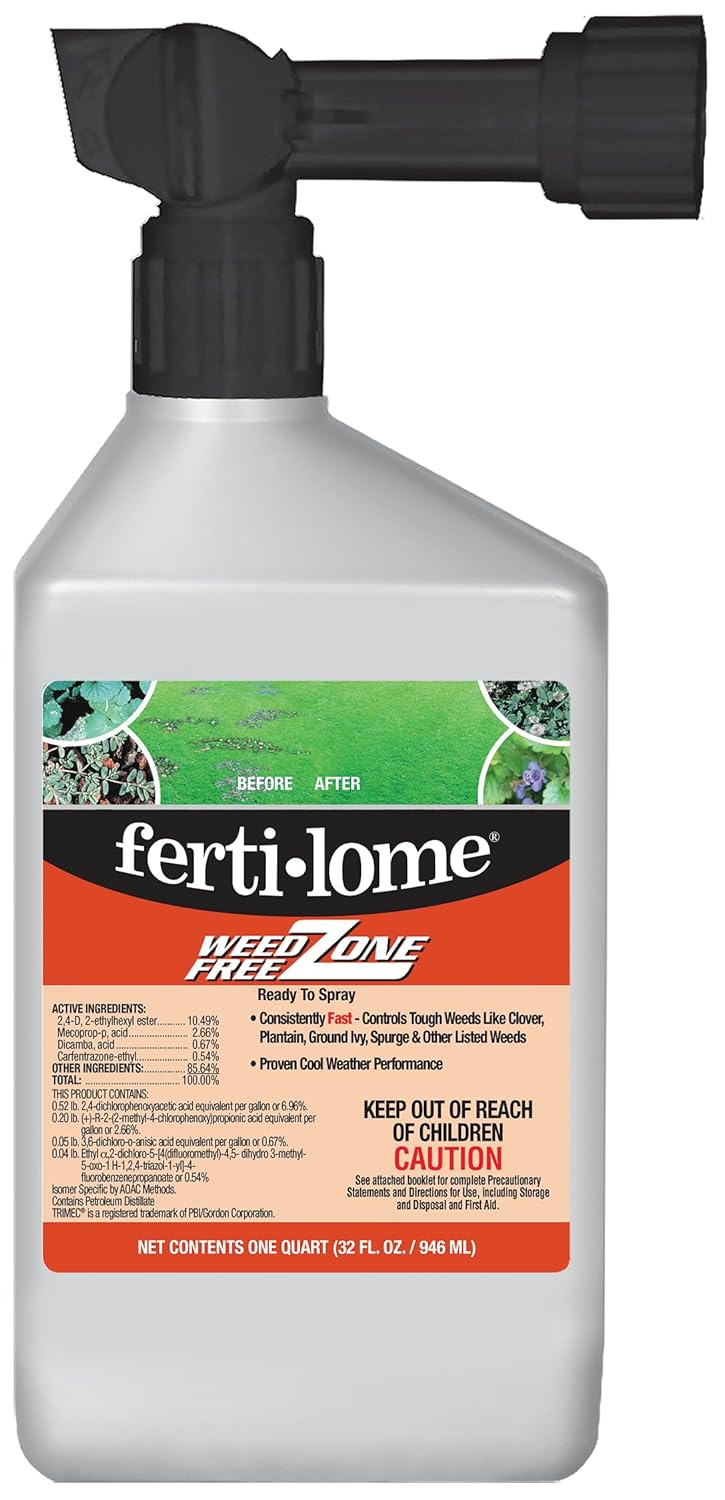 Fertilome Weed Free Zone RTS 32 oz for Effective Weed Control