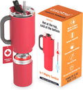 asobu 2-in-1 Travel Mug & Beer Can Holder - Enjoy Hot & Cold Drinks Together