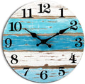 CHYLIN 18 in Beach Wall Clock - Quiet Coastal Decor