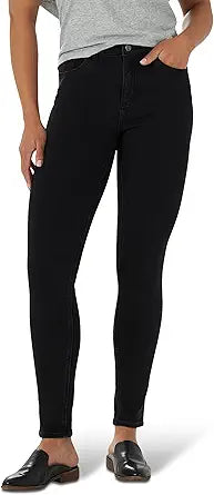Lee Women's Ultra Lux Mid-Rise Slim Fit Skinny Jean Review
