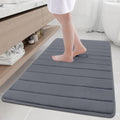 Buganda Memory Foam Bath Mat 47 in x 32 in - Ultra Soft Non-Slip