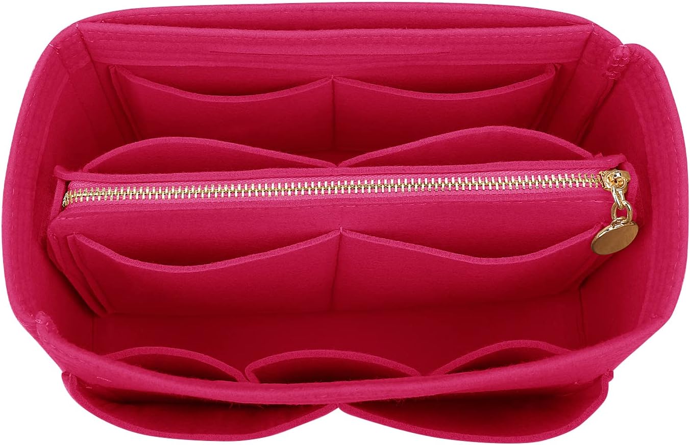 LEXSION Felt Purse Bag Organizer Insert for Speedy and Neverfull