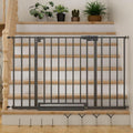 29.7-46in Baby Gate for Stairs 30.5in Tall - Auto-Close Safety Gate