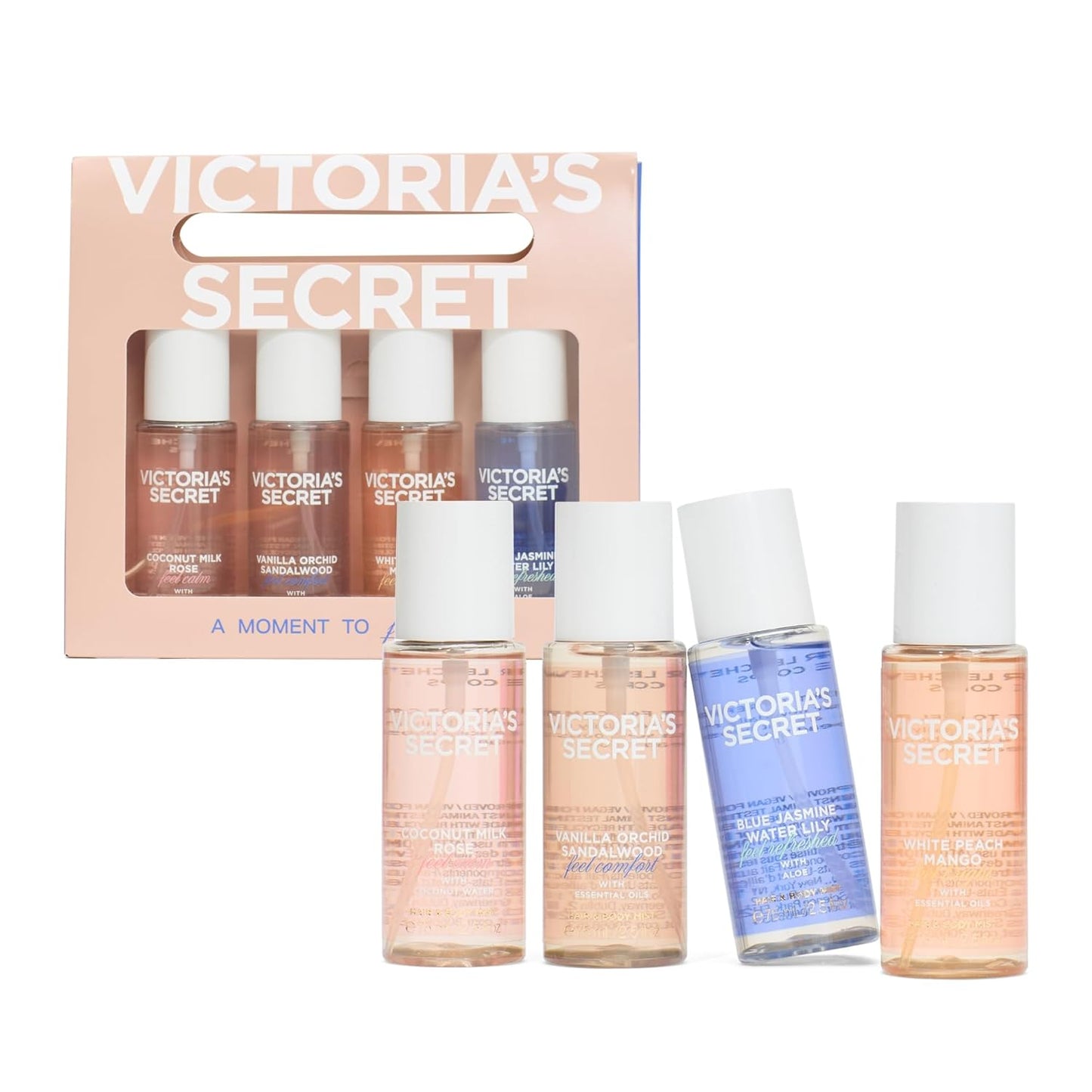 Victoria's Secret Hair & Body Mini Mist Gift Set for Freshness