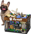 Sturdy Pet Toy Storage Bin for Organizing Dog Supplies and Playthings