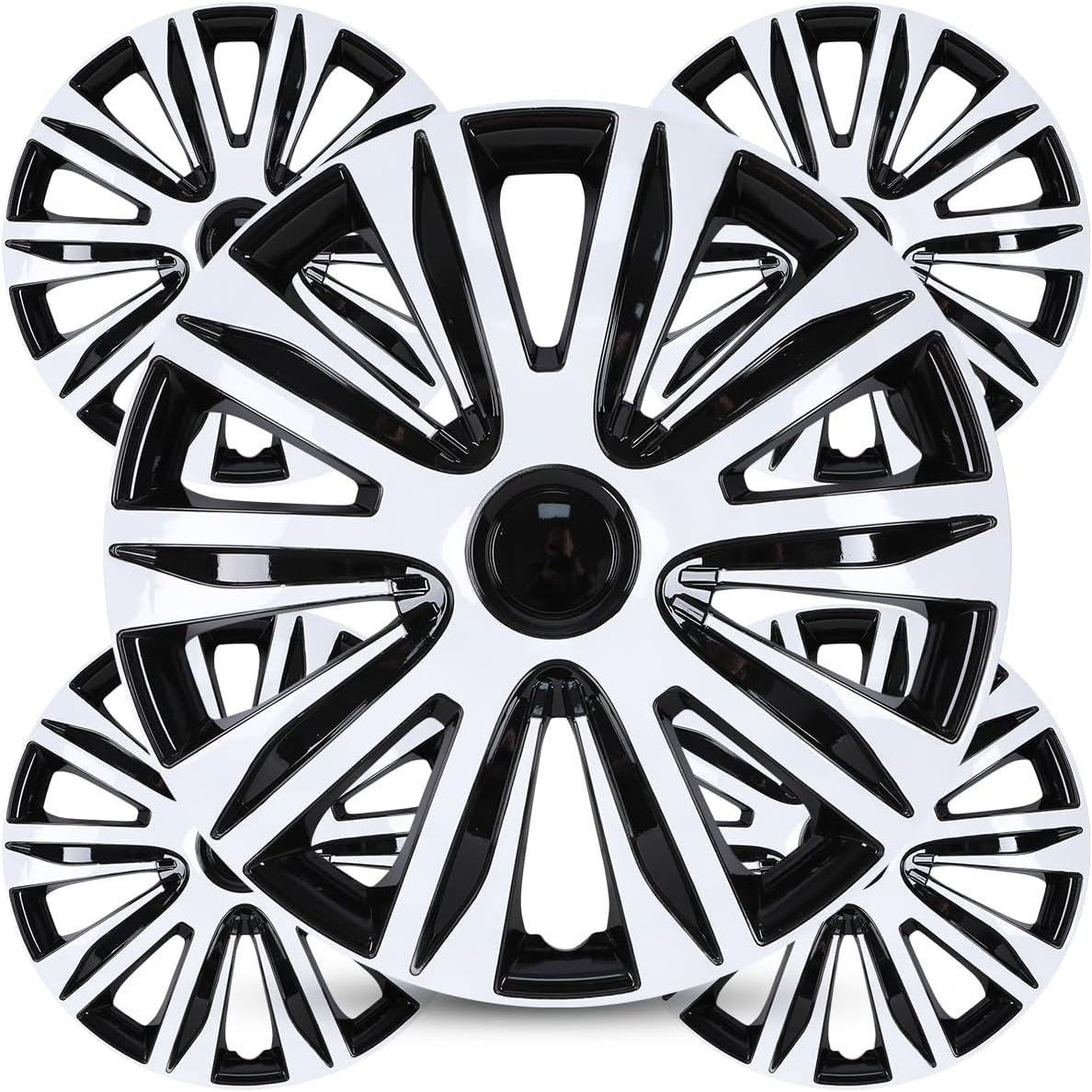 Winjet 13 Inch Universal Wheel Rim Cover Hubcaps Set of 4