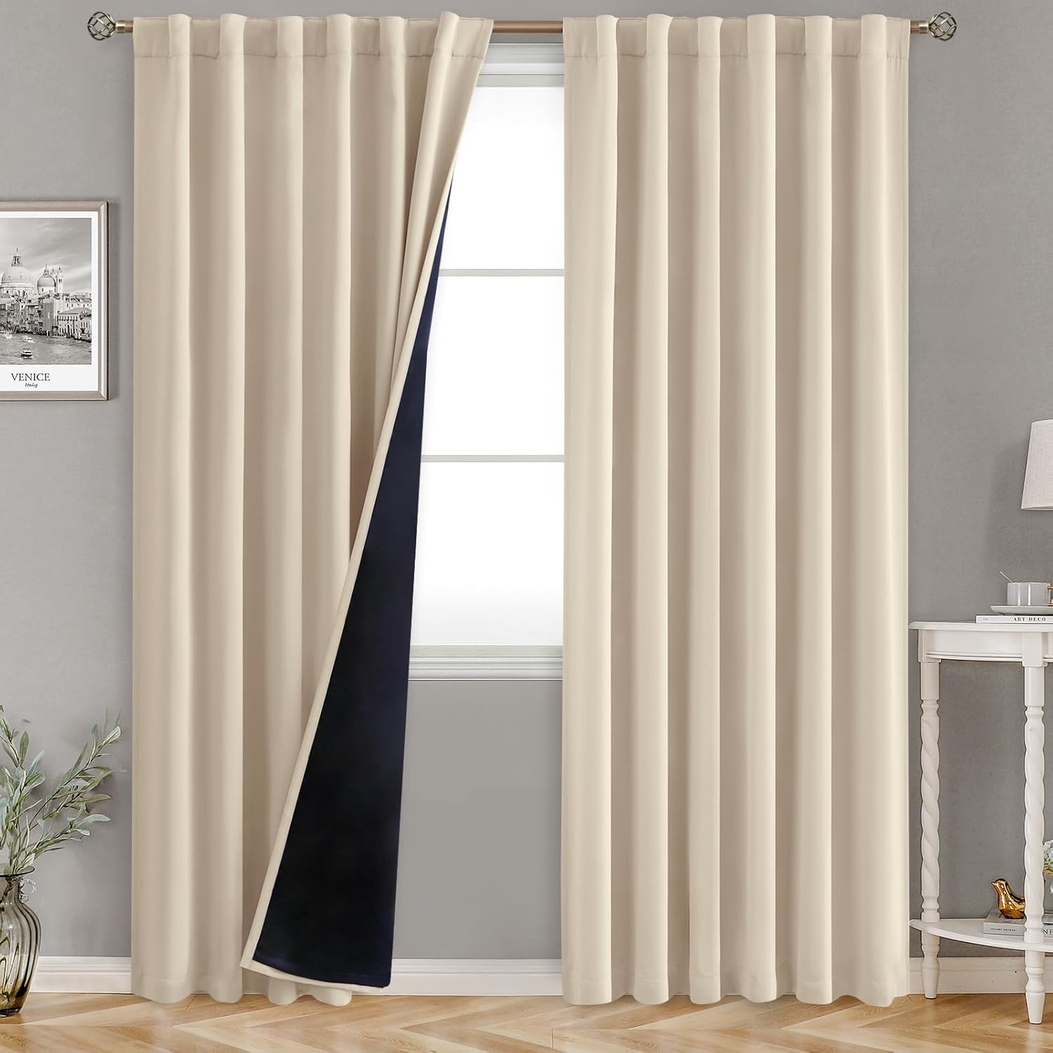 BGment Blackout Curtains for Full Room Darkening and Insulation