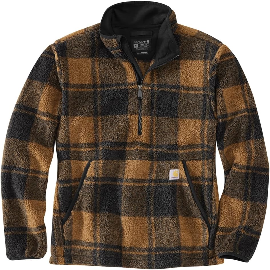 Carhartt mens Loose Fit Fleece Pullover for Ultimate Comfort