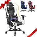 ECOTOUGE PC Gaming Chair Massage Ergonomic Office Recliner