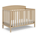 Graco Benton 5-in-1 Convertible Crib (Driftwood) - Timeless Nursery