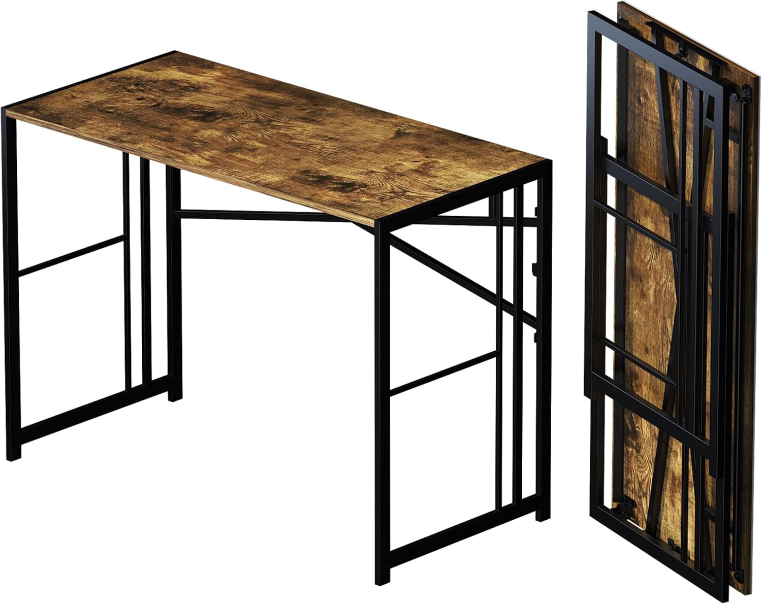40 Inch Folding Computer Desk for Home Office and Gaming