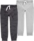 Carter's Toddler Boys 2 Pack French Terry Active Joggers - Soft