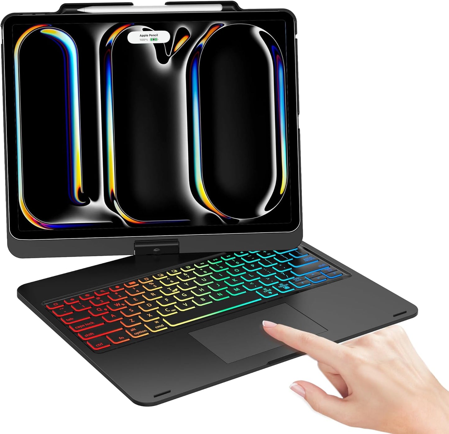 Keyboard Case for iPad Pro 13 inch with RGB Backlit Modes