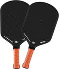 Pickleball Paddle 3K Raw Carbon Fiber CFS + CAS - High Spin Control