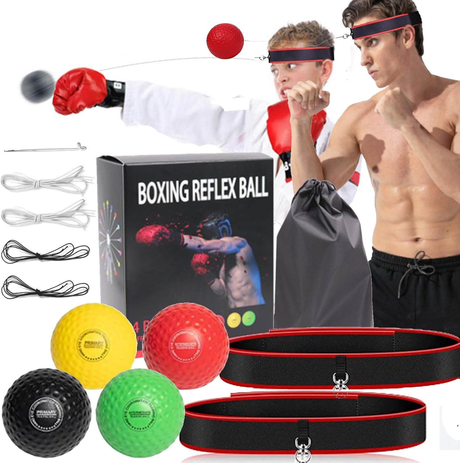KT-GARY Reflex Ball - Improve Speed & Coordination