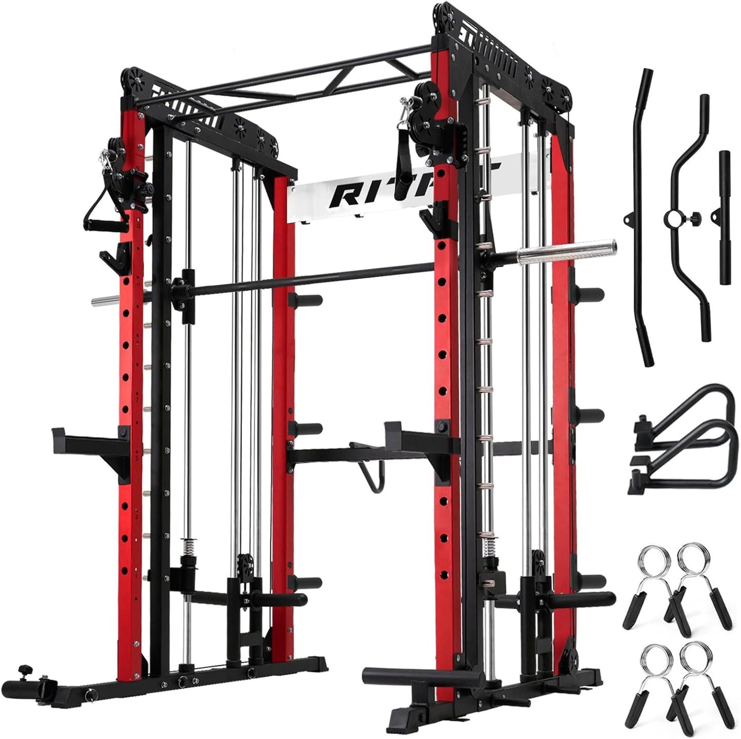 RitFit Smith Machine Power Rack Set | Home Gym Essential