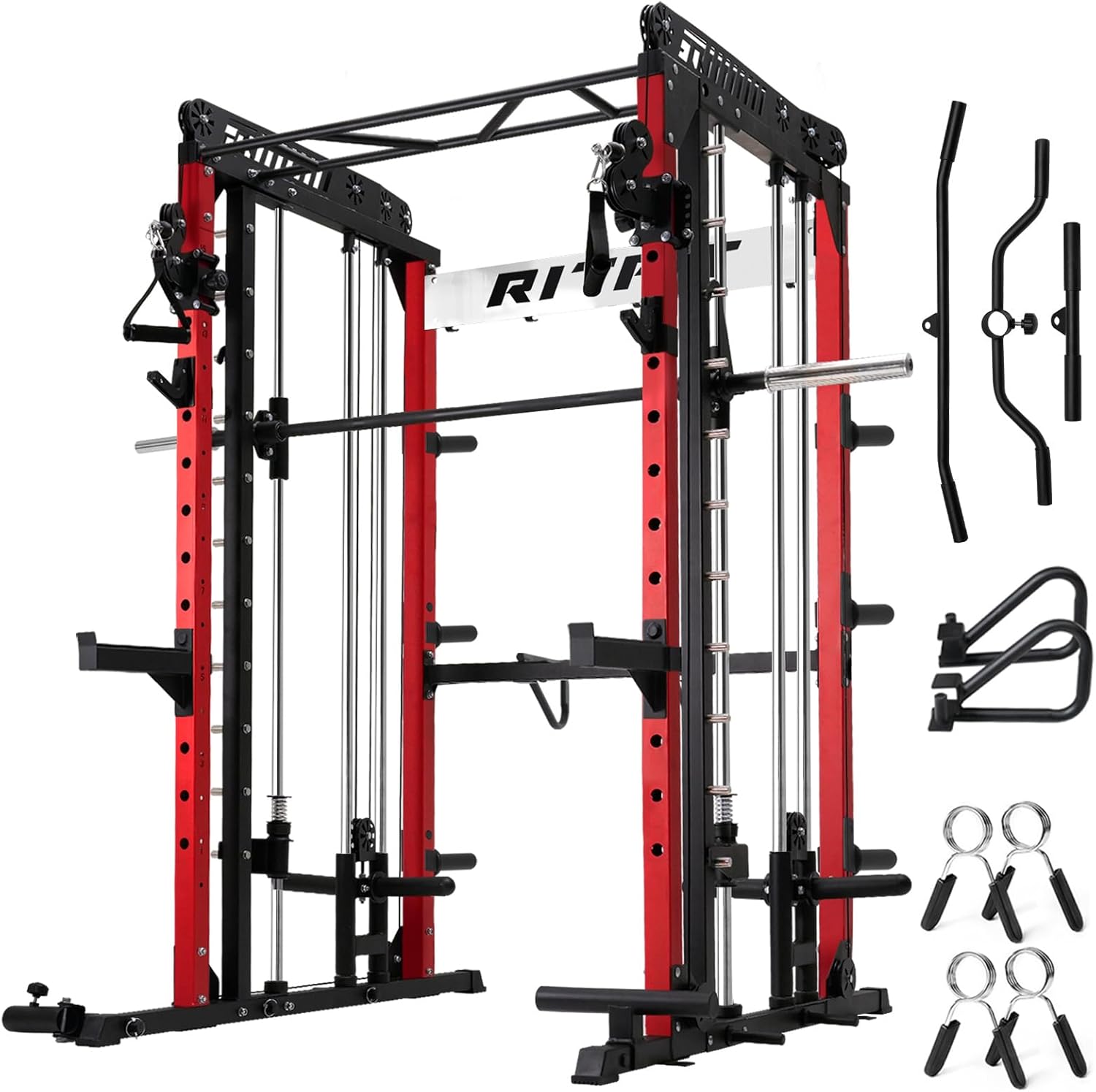 RitFit Smith Machine Power Rack Set | Home Gym Essential