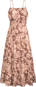 GRACE KARIN Womens Summer Maxi Dress Sleeveless Floral - Flowy Boho